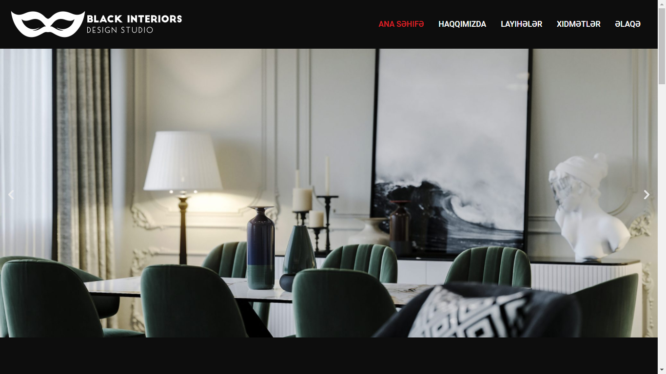 Black Interiors